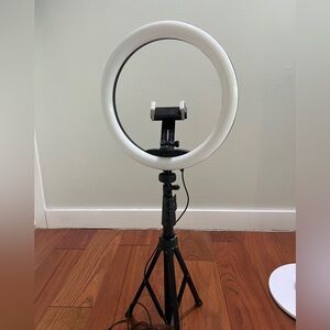 Adjustable Ring Light with Tripod Stand